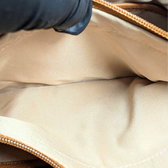 Dana Buchman White Floral PVC Faux Leather Julia 2-Way Tote Crossbody - Picture 11 of 12